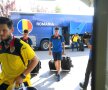 Jucătorii lui Mirel Rădoi au ajuns la hotelul unde vor fi cazați în Bologna // FOTO: Raed Krishan