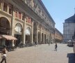 Bologna, părăsită de turiști și localnici din cauza căldurii // FOTO: Răzvan Luțac