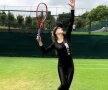 FOTO HOT Eugenie Bouchard, apariție „neregulamentară” la Wimbledon 2019: s-a antrenat într-un echipament fără inhibiții!