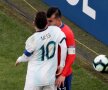 FOTO: Reuters // Argentina - Chile, Copa America // Messi, al doilea roșu din carieră