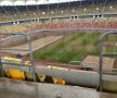 Așa arată gazonul de pe Arena Națională, cu o săptămână înainte de Dinamo - CSU Craiova // foto: GSP.ro