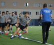 FOTO: Facebook Universitatea Craiova // Antrenamentul oficial înaintea meciului cu Sabail FK