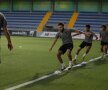 FOTO: Facebook Universitatea Craiova // Antrenamentul oficial înaintea meciului cu Sabail FK