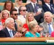 Sandra Beckham, David Beckham, Holly Branson, Richard Branson, John Major și Norma Major