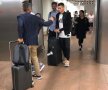 Ianis Hagi și Gică, pe aeroportul din Bruxelles // foto: hln.be