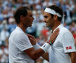 FEDAL. Rafael Nadal, 2 ATP, și Roger Federer, 3 ATP, s-au întâlnit într-un episod 40 incredibil al rivalității. Elvețianul a fost irezistibil și s-a impus în semifinale la Wimbledon cu 7–6(3), 1–6, 6–3, 6–4. Rafa conduce însă cu 24-16. Foto: Guliver/GettyImages