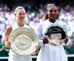 
2018. Angelique Kerber și Serena anul trecut la festivitatea de premiere
