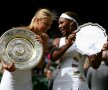 2004. Maria Șarapova și Serena Williams la prima finală pierdută de americancă la WimbledonFOTO Gulvier/GettyImages