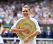 Simona Halep a cucerit titlul la Wimbledon în fața Serenei Williams