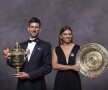 CAMPIONI. Simona Halep și Novak Djokovic au făcut senzație și în afara arenei, după prestațiile superbe de pe teren care i-au făcut campioni la Wimbledon