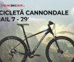 Cannondale Trail 7 29’ - o bicicletă accesibilă și bună la toate!