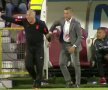 Dan Petrescu, criză de nervi în CFR Cluj - Astana // FOTO: Captură Look Plus