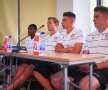 FOTO Rapid e gata de Liga 2! Burcă și Pancu au prezentat noile achiziții și noua firmă de echipament