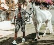 PUR SÂNGE ARAB. Kevin-Prince Boateng are cu ce se mândri: un armăsar de calibru! „Să facem o plimbare”, a fost mesajul atacantului în vârstă de 32 de ani, foto: Instagram