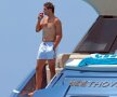 Rafael Nadal și iahtul „Beethoven”.