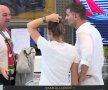 Simona Halep și Toni Iuruc pe Aeroportul Otopeni