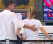 Simona Halep și Toni Iuruc pe Aeroportul Otopeni