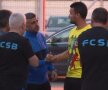 FOTO: Captură TV Telekom Sport // Budescu s-a revăzut cu cei din staff-ul FCSB-ului