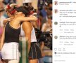 ROGERS CUP/ FOTO Eugenie Bouchard, încântată de o poză cu Bianca Andreescu: „Fundurile noastre arată bine aici”