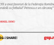 CFR a avut favoruri de la Federația Română paralelă cu fotbalul! Petrescu e un cârcotaș
