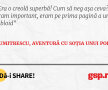 Era o creolă superbă! Cum să neg așa ceva? Eram important, eram pe prima pagină a unui tabloid