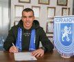 S-A FĂCUT OLTEAN! Dan Nistor a semnat luni un contract valabil pentru următorii doi ani și jumătate cu CS U niveristatea Craiova (foto: facebook.com/UCVOficial)