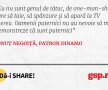 Eu nu sunt genul de tătuc, de one-man-show, care să taie, să spânzure și să apară la TV mereu. Oamenii puternici nu au nevoie să mai demonstreze că sunt puternici