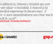 În adâncul ei, Simona e liniștită așa cum n-am văzut-o niciodată. E matură și își valorifică experiența în fiecare meci.  E într-o stare aseamănătoare sau chiar mai bună decât în 2018