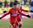 SPRE SHEFFIELD? Florinel Coman, golgeterul la zi al Ligii 1, a lovit și în restanța celor de la FCSB cu FC Voluntari, scor 2-1, și a ajuns la 11 goluri în acest sezon. „Șeptarul” vicecampioanei ar fi dorit de Sheffield United, revelația sezonului în Premier League. Foto: Cristi Preda