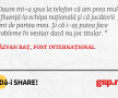 Daum mi-a spus la telefon că am prea multă influenţă la echipa naţională şi că jucătorii sunt de partea mea. Şi că i-aş putea face probleme în vestiar dacă nu joc titular. 