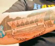 ȘI-A TATUAT STADIONUL. Suporterii fac lucruri neobișnuite din dragoste pentru club. Fan al Politehnicii Iași, Cătălin Alexandru și-a tatuat pe mână fațada stadionului „Emil Alexandrescu” și emblemele vechi ale clubului.
