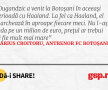 Dugandzic a venit la Botoșani în aceeași perioadă cu Haaland. La fel ca Haaland, el marchează în aproape fiecare meci. Nu l-aș ceda pe un milion de euro, prețul ar trebui să fie mult mai mare