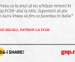 Vreau ca la anul să nu schițeze nimeni în fața FCSB-ului la titlu. Suporterii să știe un lucru.Vreau să fim ca Juventus în Italia