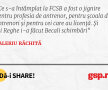 Ce s-a întâmplat la FCSB a fost o jignire pentru profesia de antrenor, pentru școala de antrenori și pentru cei care au licență. Și lui Reghe i-a făcut Becali schimbări