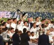 CAMPEONES! Real Madrid a câștigat pentru a 34-a oară titlul de campioană în La Liga. Este al doilea trofeu de acest gen din cariera de antrenor pentru Zidane (foto: Guliver/Getty Images)