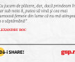 Eu jucam de plăcere, dar, dacă prindeam în ziar sub nota 8, putea să vină și cea mai frumoasă femeie din lume că nu mă atingeam de ea o săptămână