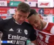 LACRIMI DE FERICIRE. Emiliano Martinez, portarul de 27 de ani al lui Arsenal, trece prin cea mai bună perioadă a carierei. Argentinianul a devenit titular la „tunari” după 10 ani în care a prins o mână de meciuri și a fost împrumutat de 6 ori. A plâns ca un copil sâmbătă, după ce a ajutat-o pe Arsenal să câștige Cupa Angliei, 2-1 cu Chelsea. Foto: Guliver/GettyImages