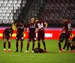 OUT DIN LIGĂ. CFR Cluj a fost eliminată dramatic, la penalty-uri, de Dinamo Zagreb, 5-6. Clujenii țintesc acum grupele Europa League, obiectivul european rămas. FOTO: Raed Krishan