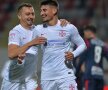 FCSB zâmbește din nou. Iulian Cristea a înscris pentru a doua oară la rând, semn că a trecut peste perioada dificilă din această vară, când a fost diagnosticat cu COVID-19. (foto: Cristi Preda/GSP)