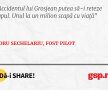 Accidentul lui Grosjean putea să-i reteze capul. Unul la un milion scapă cu viață