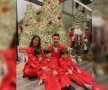 Leo Messi petrece Crăciunul alături de familie în Argentina. Soția fotbalistului, Antonela Roccuzzo, a postat o imagine pe instagram și le-a urat fanilor „Sărbători fericite!”
