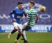 PRIMUL OLD FIRM. Ianis Hagi a bifat prima confruntare cu Celtic de la transferul în Scoția. Intrat la pauză, mijlocașul român a impresionat în victoria lui Rangers, scor 1-0. Foto: Imago