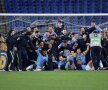 PE VAL. Lazio a sărbătorit intens victoria categorică în fața celor de la AS Roma, 3-0. Echipa lui Ștefan Radu e pe locul 7, la 9 puncte de liderul AC Milan, care are un meci mai puțin. (foto: Imago)