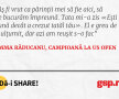 Aș fi vrut ca părinții mei să fie aici, să ne bucurăm împreună. Tata mi-a zis «Ești mai bună decât a crezut tatăl tău». El e greu de mulțumit, dar azi am reușit s-o fac