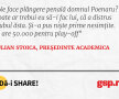 Ne face plângere penală domnul Poenaru? Păi poate ar trebui eu să-i fac lui, că a distrus clubul ăsta. Și-a pus niște prime nesimțite. El are 50.000 pentru play-off