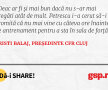 Deac ar fi şi mai bun dacă nu s-ar mai pregăti atât de mult. Petrescu i-a cerut să-i promită că nu mai vine cu câteva ore înainte de antrenament pentru a sta în sala de forță