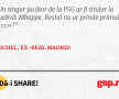 Un singur jucător de la PSG ar fi titular la Madrid: Mbappe. Restul nu ar prinde primul «11»!