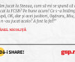 Am jucat la Steaua, cum să mi se spună că am jucat la FCSB? Pe bune acum! Ce s-a întâmplat după, OK, dar și acei jucători, Ogăraru, Miu, ei n-au jucat acolo? A fost la fel!