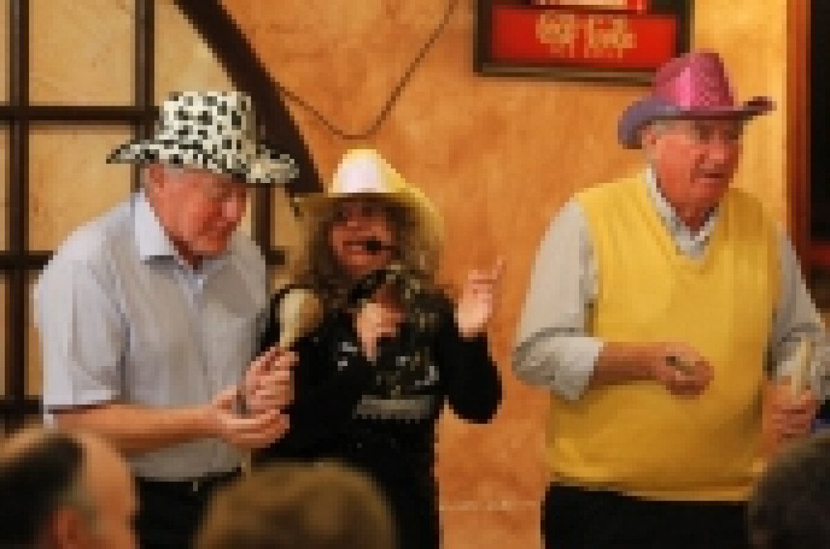 Party nordic lîngă "naţională" » Un grup de bătrînei a petrecut lîngă cantonamentul tricolorilor