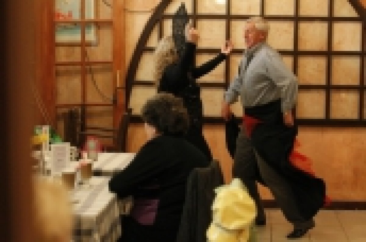 Party nordic lîngă "naţională" » Un grup de bătrînei a petrecut lîngă cantonamentul tricolorilor